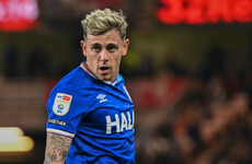 Sammie Szmodics limps off after just 21 minutes of Ipswich's win over West Brom