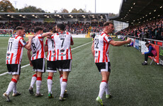 Defeat in Derry means Shamrock Rovers' wait to clinch league title goes on