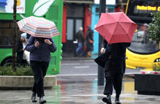 Status Yellow warnings issued for six counties tomorrow
