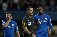 Referee chief calls for Chelsea apology
