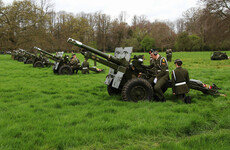 Loud booms heard in Dublin this morning were a practice run for the presidential inauguration