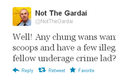 The best 'undercover garda' Twitter account you'll see today
