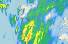 Status Yellow rain warning extended to six counties for tomorrow