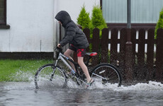 Weather warnings in place across several counties as heavy rain here to stay for the day