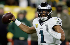 Hurts on song as defending champions Eagles edge out Packers
