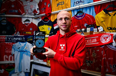 Shelbourne's Kerr McInroy named Player of the Month for October