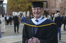 'We're all capable': 82-year-old man graduates from DCU after returning to study when his wife died