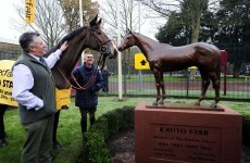 Fergie who? Kauto Star gets his own statue at Haydock