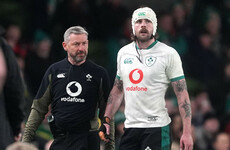 Ireland's Hansen re-injures foot as Baird suffers leg fracture