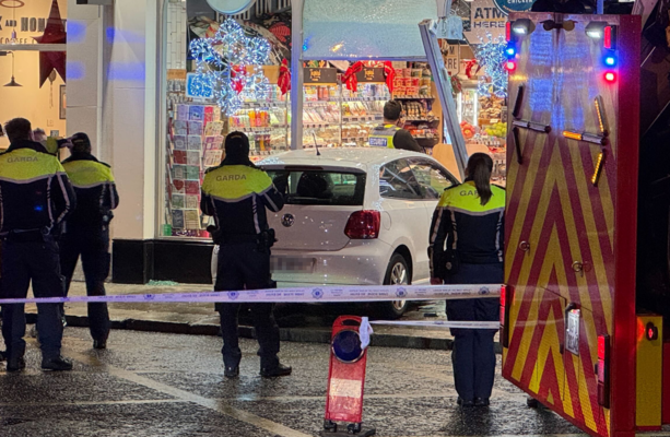No serious injuries after car crashes into shop in Dublin