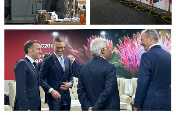 Micheál Martin was in South Africa for the G20 over the weekend - here's what you might have missed