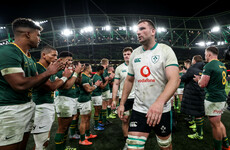 Tadhg Beirne named in World Rugby team of the year