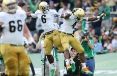 Trojan effort gives unbeaten Notre Dame a fighting title shot