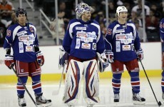 NHL stars forget lock-out woes to compete in Hurricane Sandy fundraiser