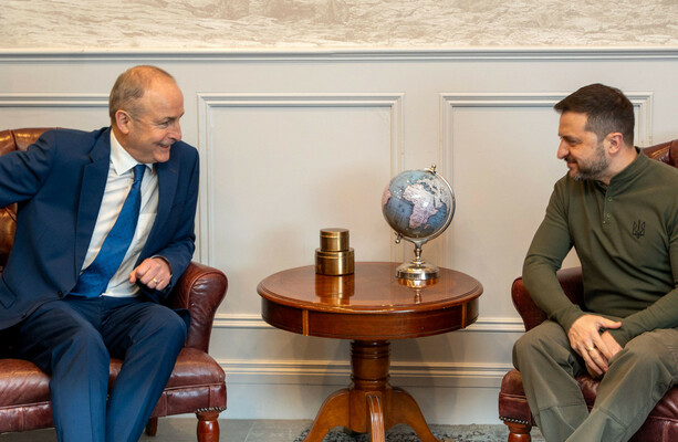 Zelensky to make first official visit to Ireland tomorrow