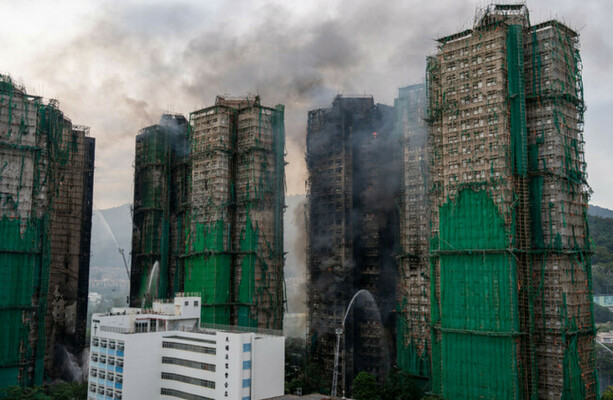 Hong Kong leader orders independent probe into deadly high-rise fire