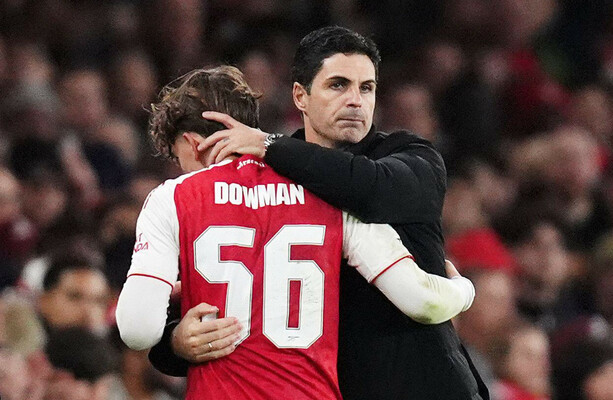 Mikel Arteta denies overtraining Arsenal players as Max Dowman joins lengthy injury list