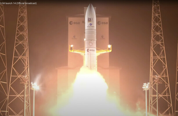 Lift-off for European Space Agency rocket with Irish-designed technology