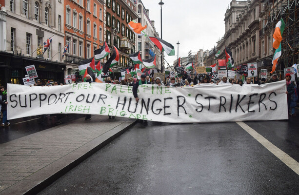Palestine Action-linked activist taken to hospital on 46th day of her hunger strike in UK