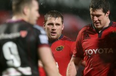 Pro12: Scarlets lock cited for tackle that left Munster forward Ronan hospitalised