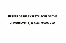 In full: The expert group on abortion's final report