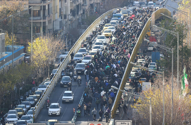 At least three killed during widespread protests in Iran