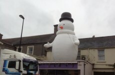 Snowman abducted in Wicklow