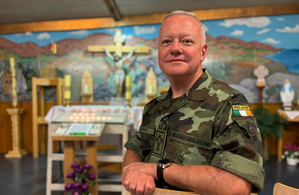 Chaplain injured in terror attack and three soldiers to receive bravery award from Irish military