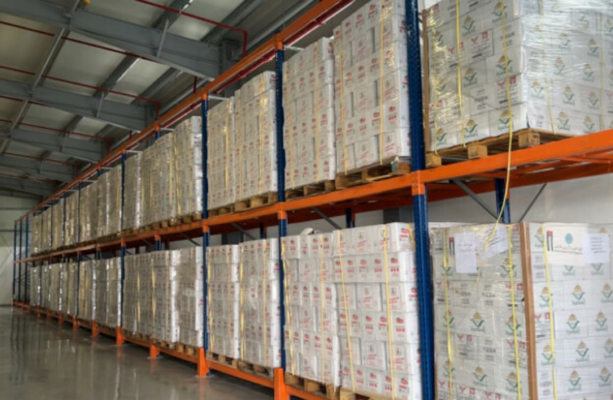 This Jordanian warehouse is holding tonnes of aid for Gaza but Israel won't let it through