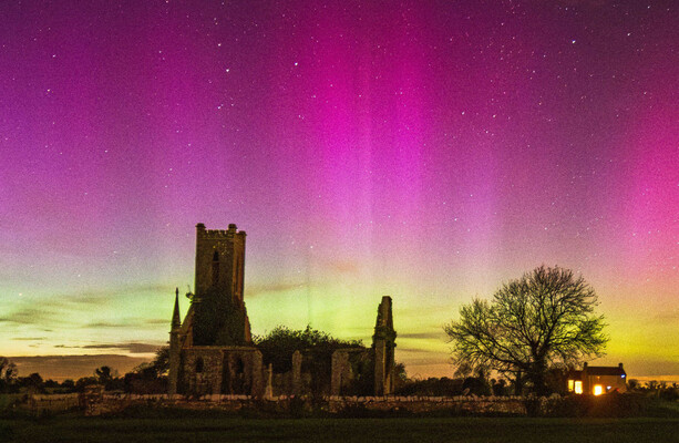 Ireland is on aurora watch again, but the timing and cloud cover might make it hard to spot