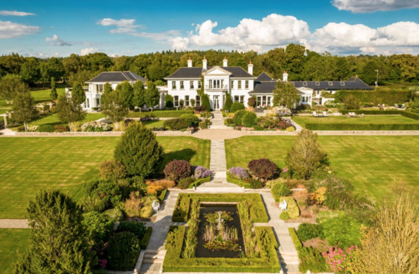 An €8 million modern estate with a wellness suite and top notch ...
