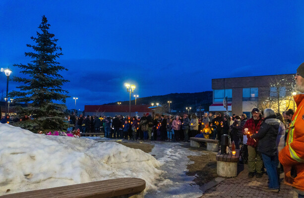 Vigil held for victims of Canada school shooting in devastated small town