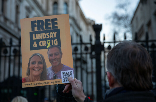 Iran officials sentence British couple to 10 years in prison for espionage