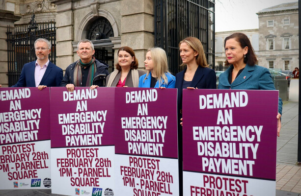 Disability rights campaigners to protest in Dublin for emergency payment