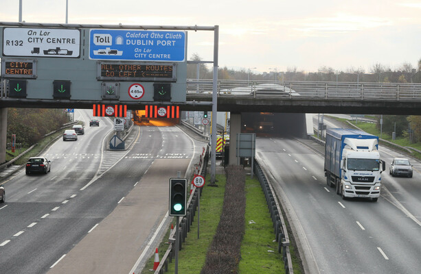 Three teens arrested after garda pursuit on M1 motorway after car failed to stop in Dublin