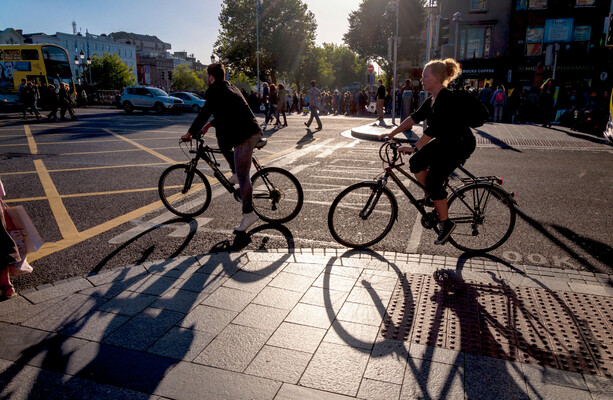 More than half a million car journeys avoided every day in Dublin by walking and cycling