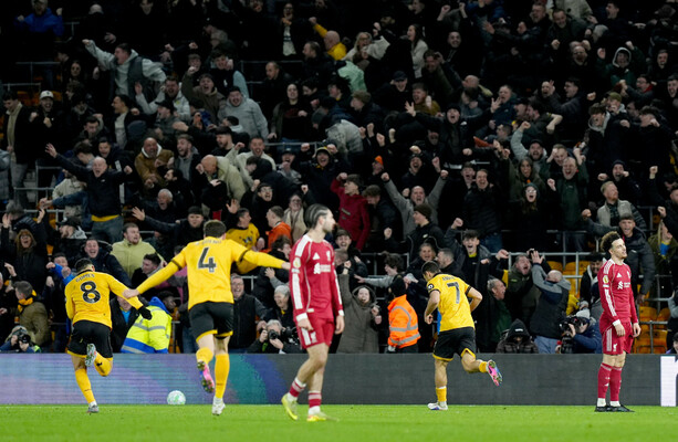Liverpool stunned by Wolves late show · The 42