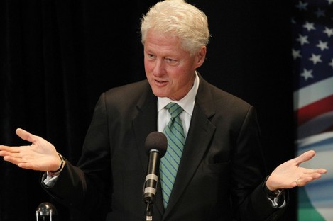 Bill Clinton speaks to an audience in UCD in 2010. A Chicago newspaper has suggested Cilnton may be appointed as the next US ambassador to Ireland.