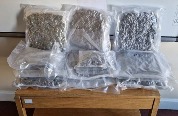 Man arrested after cannabis worth €281k seized by gardaí and Revenue in Cavan town