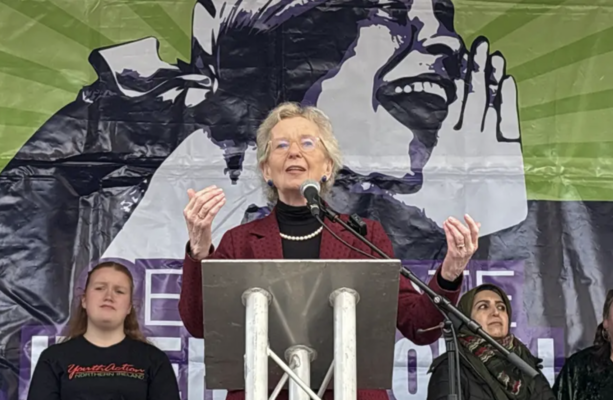 Trump administration is 'flooding the atmosphere with lies', says Mary Robinson