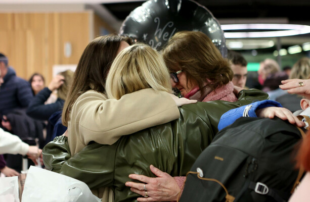 'Enormous relief' for families at Dublin Airport as chartered Irish flight from Oman lands