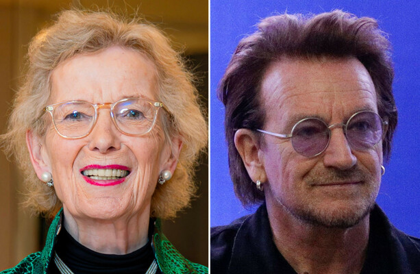 Mary Robinson and U2 among first to receive EU award for promotion of 'European values'