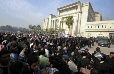 Islamist protesters force Egypt court to halt session