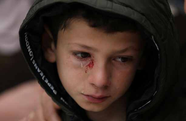 Children who survived Israeli gunfire recount troops killing their parents and brothers