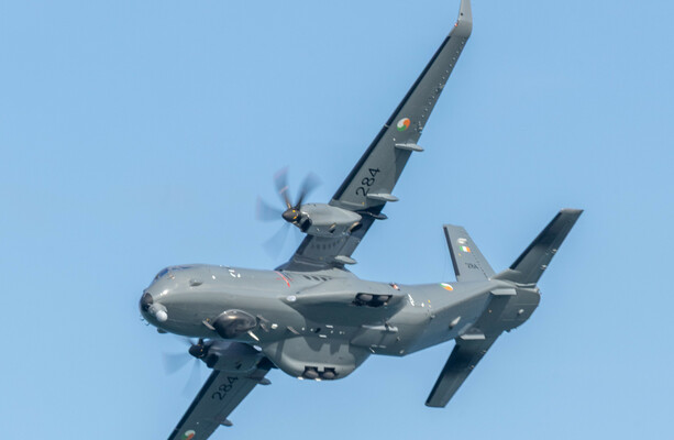 Irish Air Corps plane safely out of Beirut after mission to extract army engineers