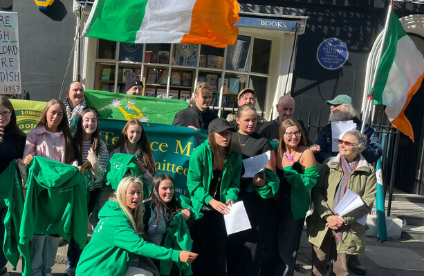 Supporters of Lismore farmers occupy London book shop over Duke of Devonshire rent dispute