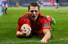 Back row blow: Stander ruled out of Munster clashes with Saracens