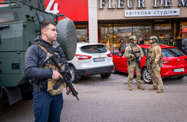 Five people killed after gunman opens fire in Ukrainian capital of Kyiv
