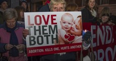 Pics, video: Thousands gather for pro-life vigil outside the Dáil