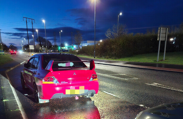 Driver caught going at double speed limit on Derry road was 'heading for a Chinese takeaway'